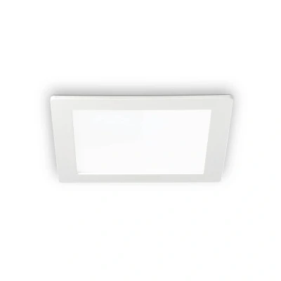 Afbeelding van LED plafond inbouwlamp Groef vierkant 11,8x11,8 cm