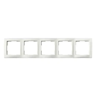 Afbeelding van Afdekraam ION Industries E1 (5 voudig, Mat wit)