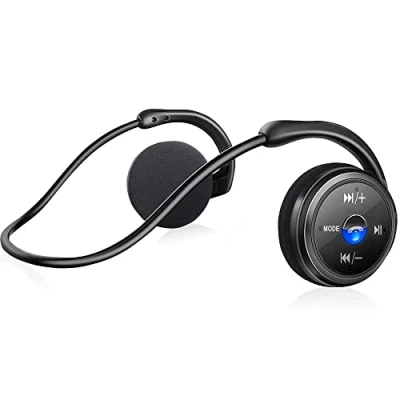 Afbeelding van Draadloze bluetooth hoofdtelefoon, draadloos, sport, waterdicht, hifi, stereo, geïntegreerde microfoon, SD kaarthouder, FM radio, opvouwbaar en licht, hoofdtelefoon voor hardlopen,