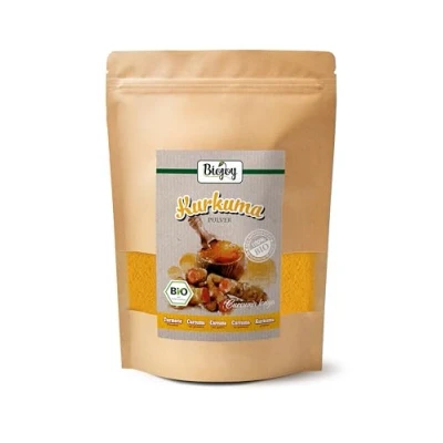 Image de Biojoy curcuma en poudre BIO (500 g), Racine de moulue (Curcuma longa)