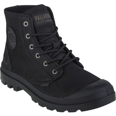 Afbeelding van Palladium Pampa HI Veterboots, Maat: 36, black Leer