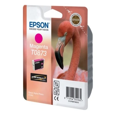 Image de Epson T0873 Flamant Rose Cartouche Dencre Magenta