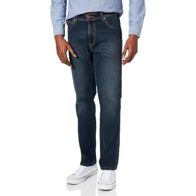 Afbeelding van Wrangler Texas Stretch Straight leg jeans, Heren, Maat: 30x30, Vintage tint