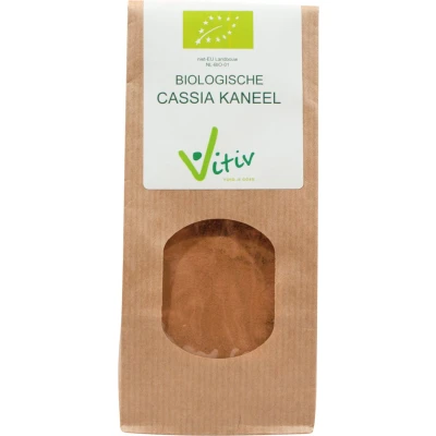 Afbeelding van Vitiv Cassia Kaneel Poederbio* 100GR
