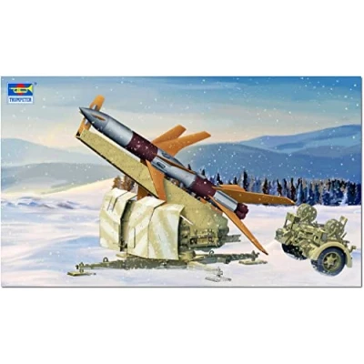 Afbeelding van 1:35 Trumpeter 02357 German Flakrakete Rheintochter I Plastic Modelbouwpakket