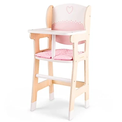 Afbeelding van New Classic Toys Houten Kinderstoel Poppenkinderstoel Hoogte 58 cm