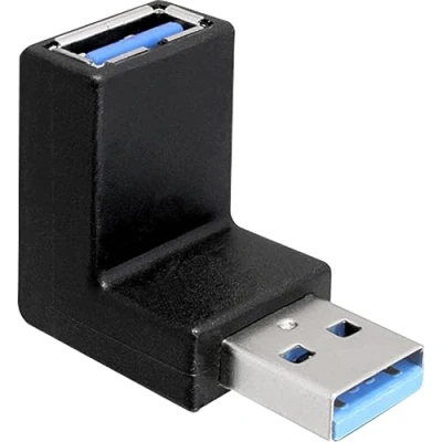 Afbeelding van Delock USB 3.2 Gen 1 (USB 3.0) Adapter [1x stekker A 1x bus 3.0)] 65339
