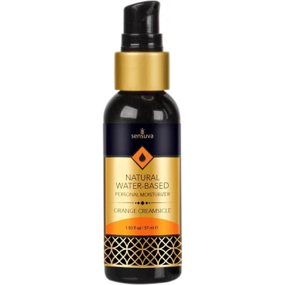 Afbeelding van Glijmiddel met een smaakje Sensuva Natural Waterbasis Orange Creamsicle