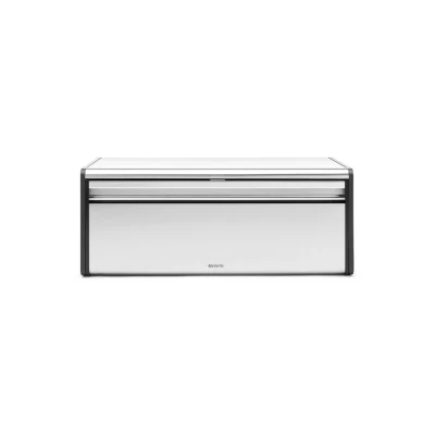 Afbeelding van Brabantia Broodtrommel met klepdeksel Matt Steel