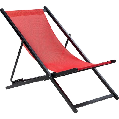 Afbeelding van LOCRI II Strandstoel Rood/Rood Polyester