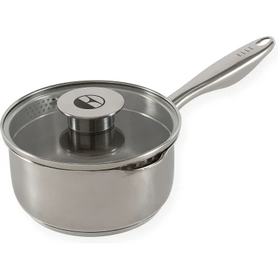 Afbeelding van ELLE Gourmet Classique Sauspan met Deksel Ø 16cm PFAS vrije steelpan inductie Geschikt voor alle warmtebronnen