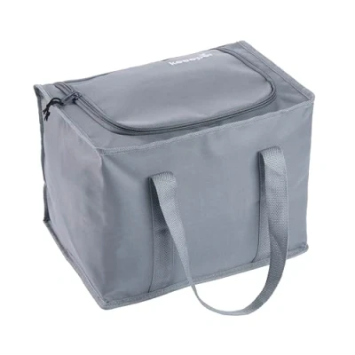 Afbeelding van keeeper johann Opvouwbare koeltas, 20 liter, maat M, met handgrepen, geschikt voor vouwdozen, 4 uur koelen/warm, grafiet