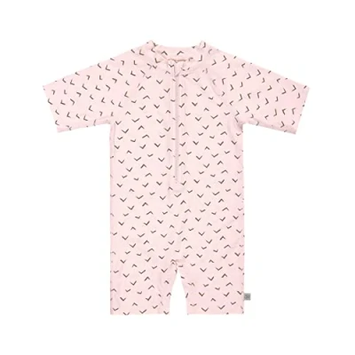 Afbeelding van Lässig Zwempak Korte Mouw Splash &amp; Fun Jags light pink, 13 18 mnd. Maat 86