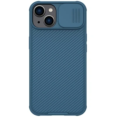 Afbeelding van Telefoonhoesje geschikt voor Apple iPhone 14 Plus Nillkin CamShield Pro Case Blauw