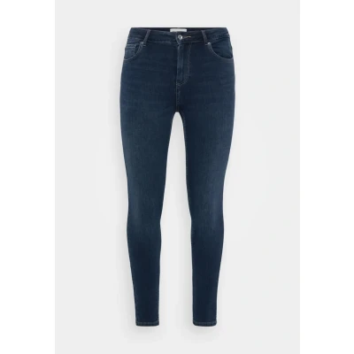 Afbeelding van Only Carmakoma CARWILLY REG SKINNY DNM REA2600 NOOS Dark Blue Denim