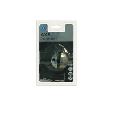 Afbeelding van Deurstopper AXA 45 x 25 mm (RVS, Rubber, Vloermontage)