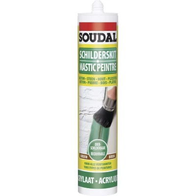 Afbeelding van Soudal acrylaat schilderskit S AK 310 bruin 300 ml