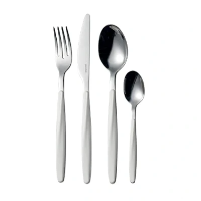 Afbeelding van Guzzini My Fusion, 11070011 bestekset wit, 16,8 x 7,5 25,5 cm