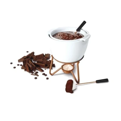 Afbeelding van Boska Fondueset Choco 2 personen wit