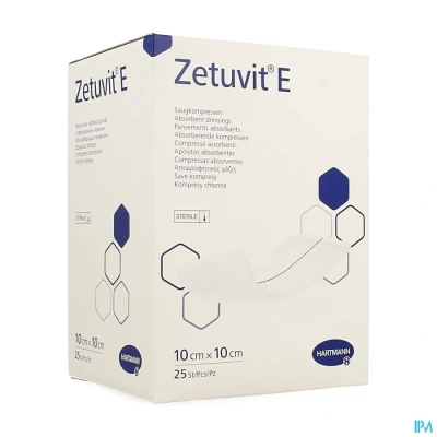 Image de Zetuvit E 10x10cm St. 25 P/s
