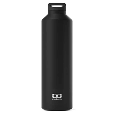 Image de Bouteille isotherme Monbento Steel noir Onyx