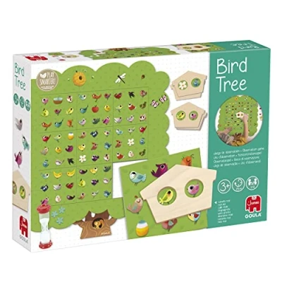 Afbeelding van Goula Birds Tree educatief spel voor kinderen Frans observatiespel vanaf 3 jaar