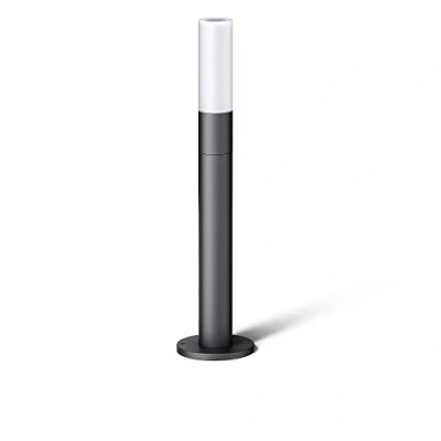 Afbeelding van Steinel LED padlamp GL 65 antraciet, opaalglas, vloerlamp van aluminium, warmwit, tuinlamp, hoogte 77 cm