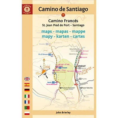 Afbeelding van Camino de Santiago Maps (Camino Francés)