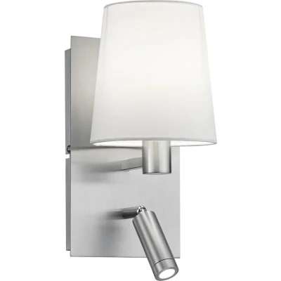 Afbeelding van TRIO Merlot Wandlamp met lampenkap E14 1 lichts D 175 mm Staal