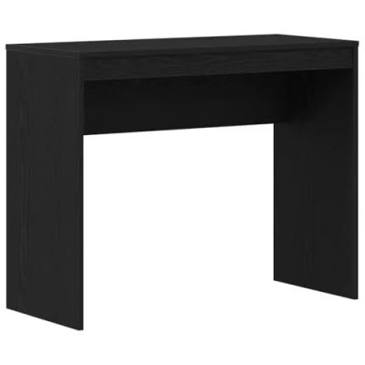 Image de vidaXL Bureau chêne noir 90x40x72 cm bois d&#039;ingénierie861984
