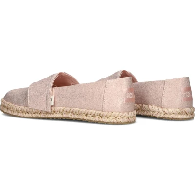 Afbeelding van Toms Alpargata Rope Espadrilles Meisjes Lichtroze Maat 37