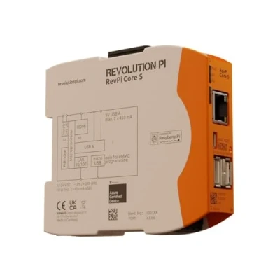 Afbeelding van Revolution Pi by Kunbus RevPi Core S 8 GB PR100359 PLC aansturingsmodule 24 V/DC