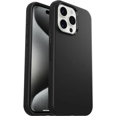 Afbeelding van Otterbox Symmetry Apple iPhone 15 Pro Max Back Cover Zwart