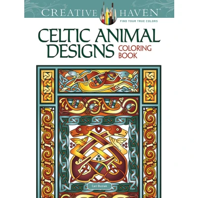 Afbeelding van Creative Haven Celtic Animal Designs Coloring Book