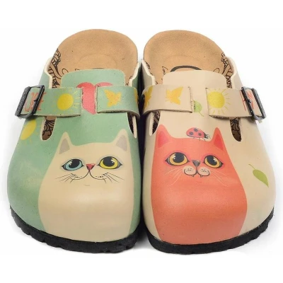 Afbeelding van GOBY Cats Slippers Sandalen Hoge kwaliteit Handmade Maat 39
