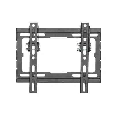 Afbeelding van PureMounts tv muurbeugel, universele kantelbare houder voor platte en gebogen schermen van 23 tot 43 inch 45 kg, beugel max. VESA 200 x mm, zwart