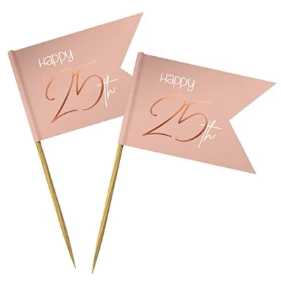 Afbeelding van Folat Prikkers Elegant Lush Blush 25 Jaar 36 stuks