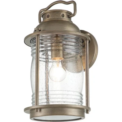 Afbeelding van Kichler LED Wand Buitenlamp Ashland Bay 1X E27 Max 60W IP44 Dimbaar Burnished Bronze