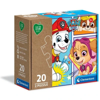 Afbeelding van Clementoni Puzzel Paw Patrol 2X20 Stukjes