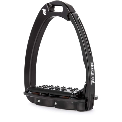 Afbeelding van Tech Stirrups Stijgbeugels Venice Plus EVO Zwart/Zwart Adult