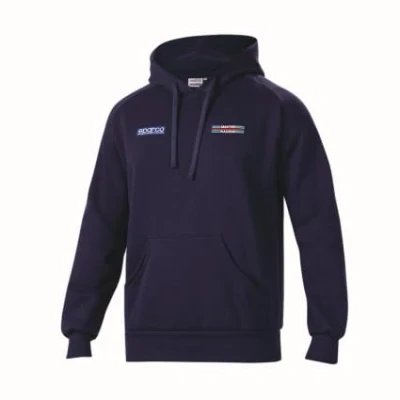 Afbeelding van Sparco Hoodie Martini Racing Stripes Marineblauw / 3XL