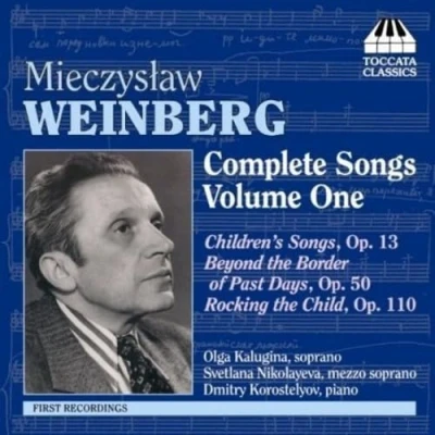Afbeelding van Dmitry Korostelyov, Olga Kalugina, Svetlana Nikolaeva Weinberg Complete Songs Volume 1 (CD)