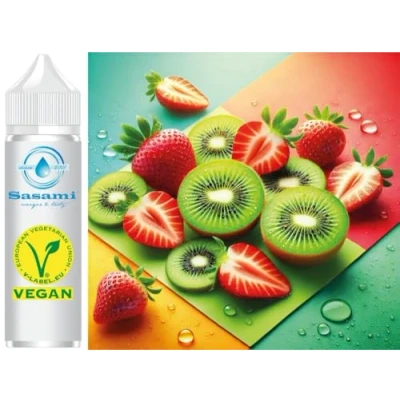 Afbeelding van Aroma concentraat aardbeien kiwi veganistisch Sasami 10 ml