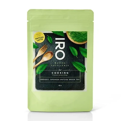 Image de IRO Thé Matcha Bio Japonais Premium Culinaire 40g Poudre