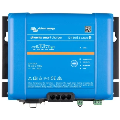 Afbeelding van Victron Energy Phoenix Smart IP43 Charger 12/50 (3) 120 240V Loodaccu lader Laadstroom (max.) 50 A