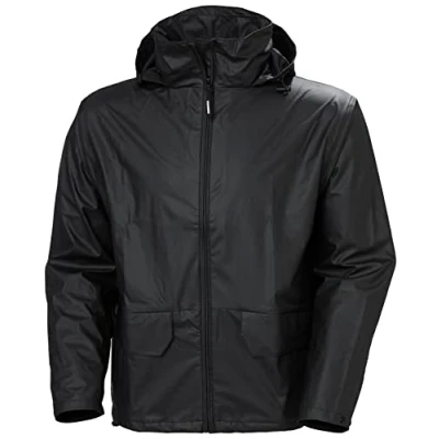 Afbeelding van Helly Hansen Regenjas Voss PU Gecoat Zwart Maat XL