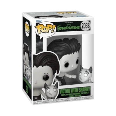 Afbeelding van Funko Pop! &amp; Buddy : Frankenweenie Victor with Sparky Figurine à collectionner en vinyle Idée cadeau Produit officiel Jouets pour enfants et adultes Fans de Disney modèle