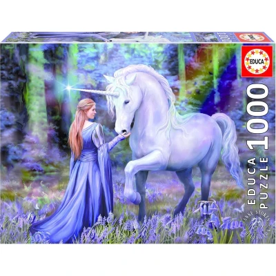 Afbeelding van Legpuzzel Anne Stokes Bluebell Woods 1000 stukjes Educa Puzzel