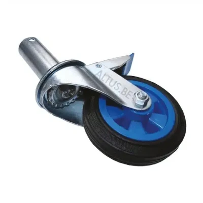 Afbeelding van ASC kamersteiger wiel Ø 150mm dubbel geremd 8719998000986