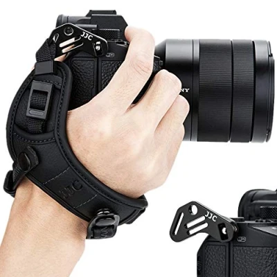 Afbeelding van JJC Systeemcamera polsband voor Sony Fujifilm Canon Nikon Olympus Panasonic (zwart)